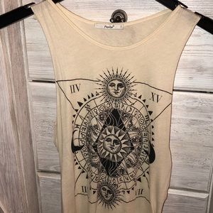 SUN & MOON MUSCLE TEE
